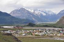 A linda paisagem ao redor de El Chaltén, ao lado do Parque Nacional Los Glaciares, na Argentina